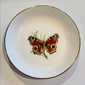 Royal Worcester Butterfly Dish